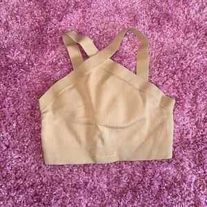 Tan Sports Bra